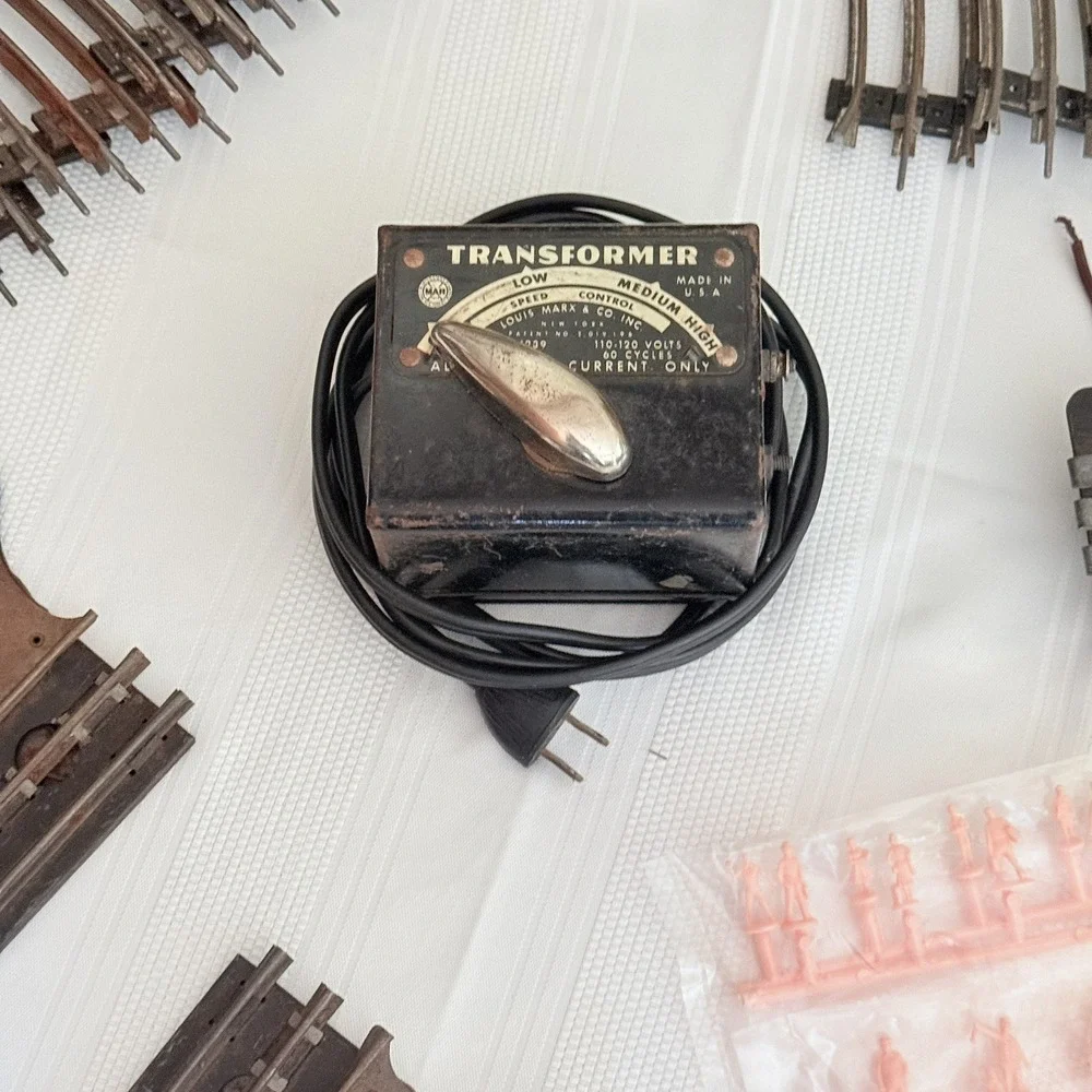 Louis Marx O Gauge Electric Train Track Lot – Speed Control Transformer 1239